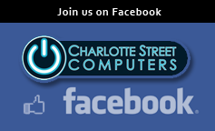 Join Charlotte Street Computers on Facebook Charlotte Street Computers - Mac and PC Repair show link to Facebook Page