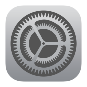 System Preferences for Mac and Settings for iOS Icon