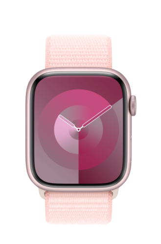 Apple_Watch_Series_9_GPS_41mm_Midnight_Aluminum_Light_Pink_Sport_Loop_Pure_Front_Screen__USEN